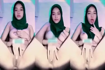 Sarah Cantik Main Basah Gaya Solo Sangat Intens