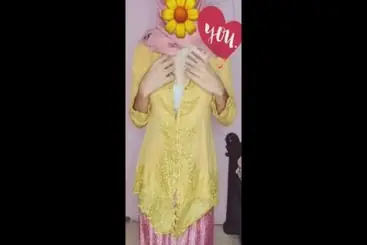 Spesial Ukhti Kebaya Pink Bikin Mata Susah Kedip